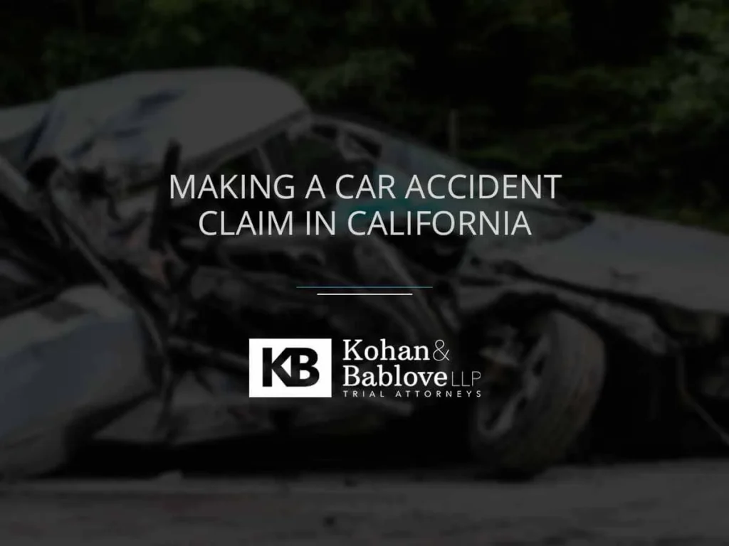 The California Car Accident Claim Process: A Step-by-Step Timeline