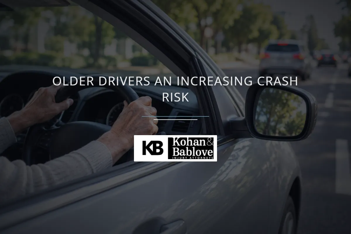 Older Drivers an Increasing Crash Risk