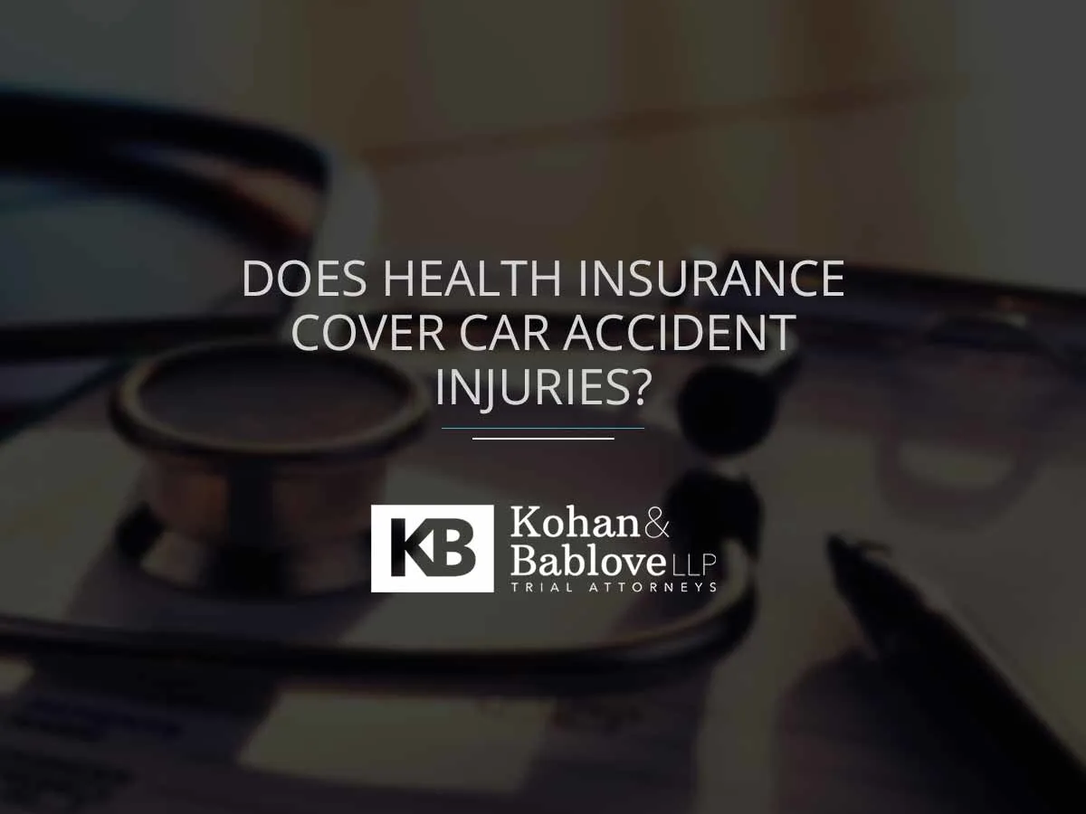 does health insurance cover car accident injuries