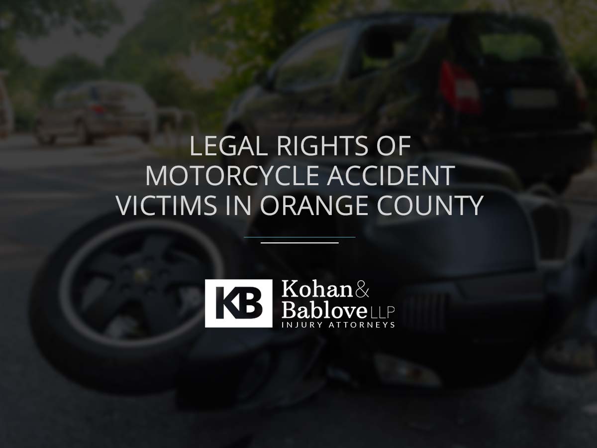 Legal Rights of Motorcycle Accident Victims in Orange County