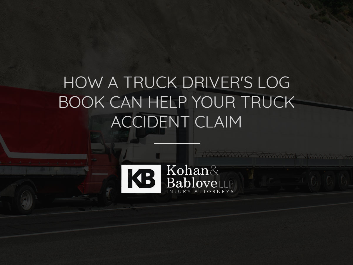 How a Truck Driver's Log Book Can Help Your Truck Accident Claim
