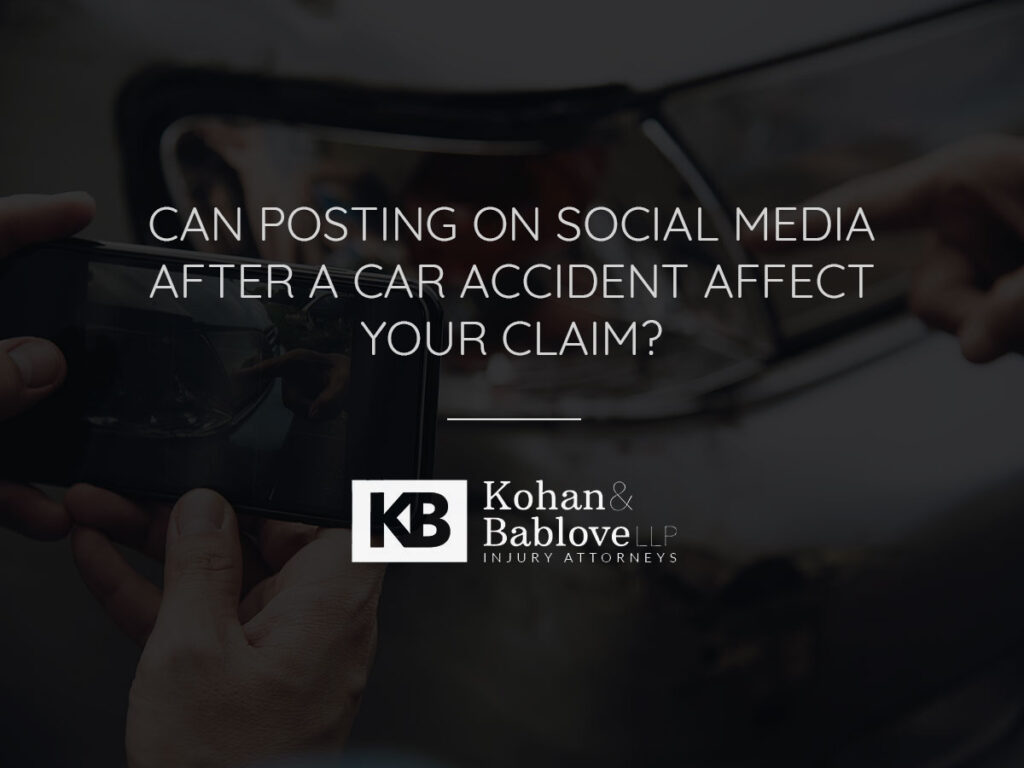 Can Posting on Social Media After a Car Accident Affect Your Claim?
