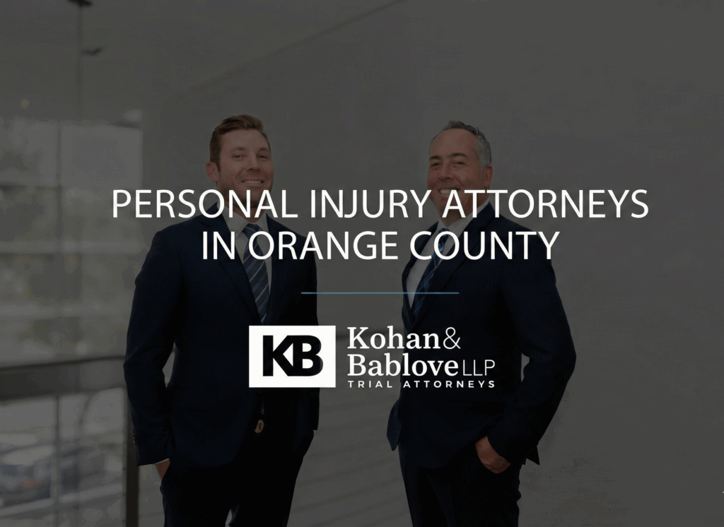 Personal Injury Attorneys In Orange County