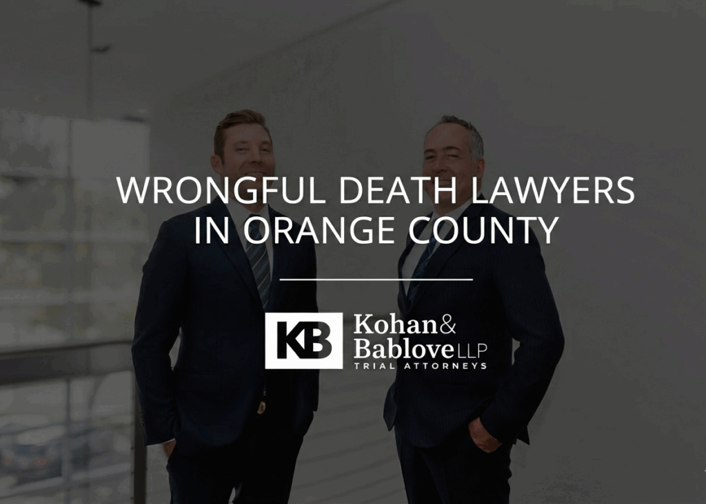 Wrongful Death Lawyers in Orange County