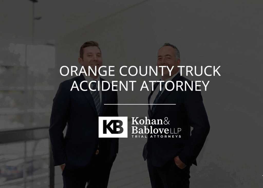 Orange County Truck Accident Attorney