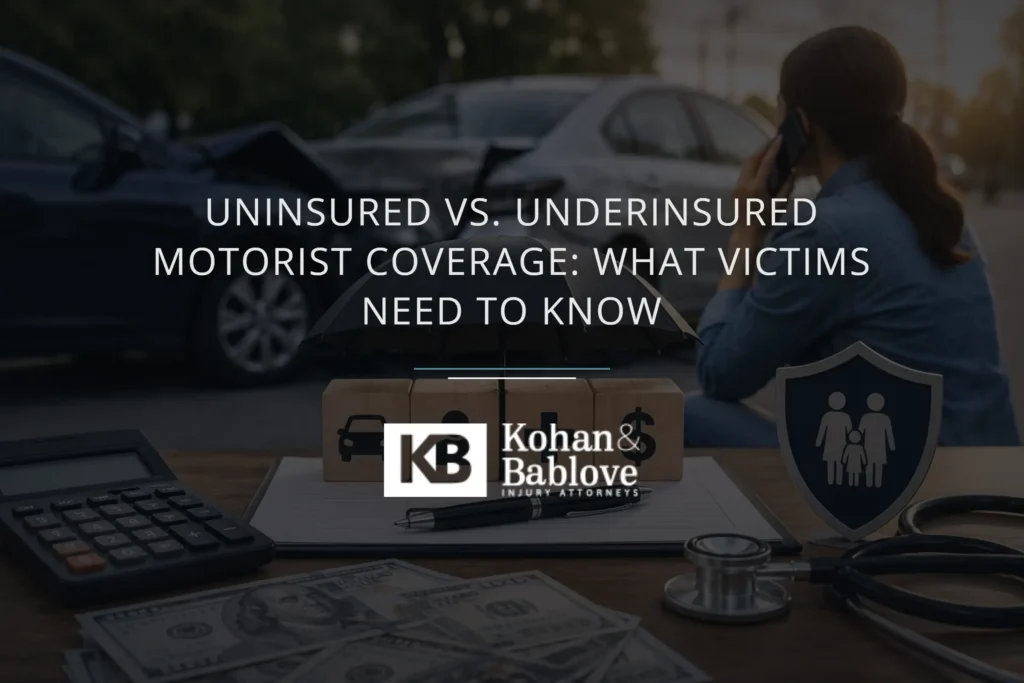 Uninsured vs. Underinsured Motorist Coverage: What Victims Need to Know