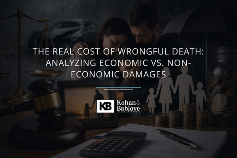 The Real Cost of Wrongful Death: Analyzing Economic vs. Non-Economic Damages